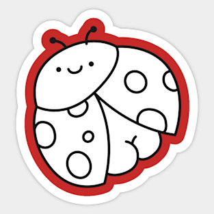 Ladybutt Sticker